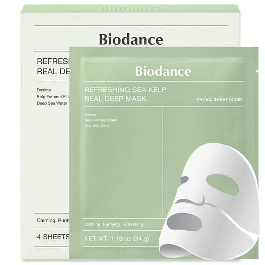 Biodance Refreshing Sea Kelp Real Deep Mask 34g x 4St.