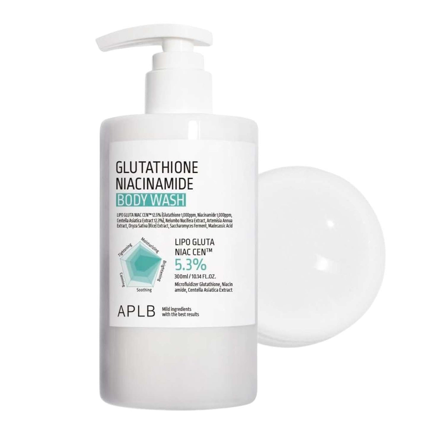 APLB Glutathione Niacinamide Body Wash 300 ml