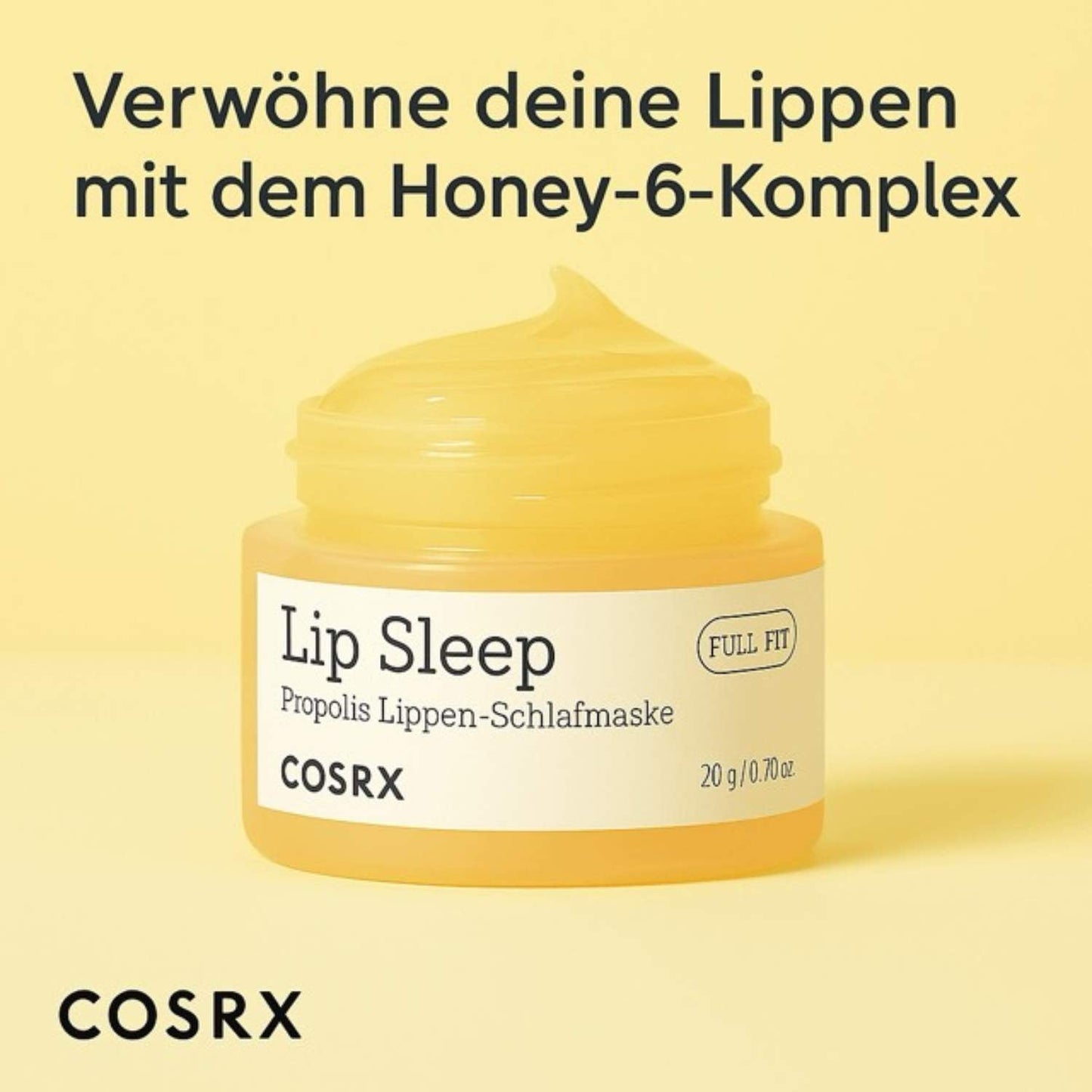 COSRX Full Fit Propolis Lip Sleeping Mask 20g - Lippenmaske